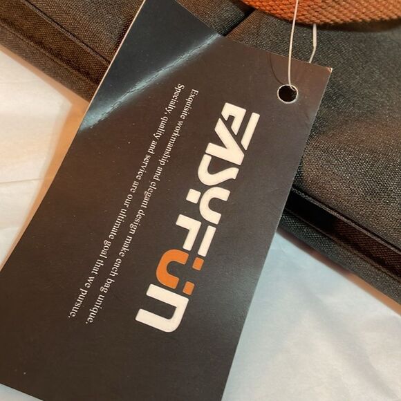 BROWN EASYFUN INSULATED LUNCH BAG 16”x8”x5” NWT - Picture 5 of 5